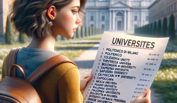 لیست دانشگاه های ایتالیا