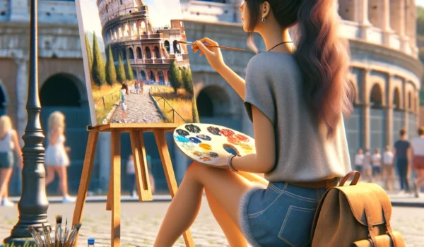 تحصیل هنر در ایتالیا در رم